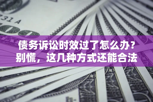 武汉债务诉讼时效过了怎么办？别慌，这几种方式还能合法追讨！