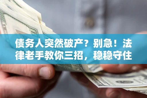 武汉债务人突然破产？别急！法律老手教你三招，稳稳守住血汗钱